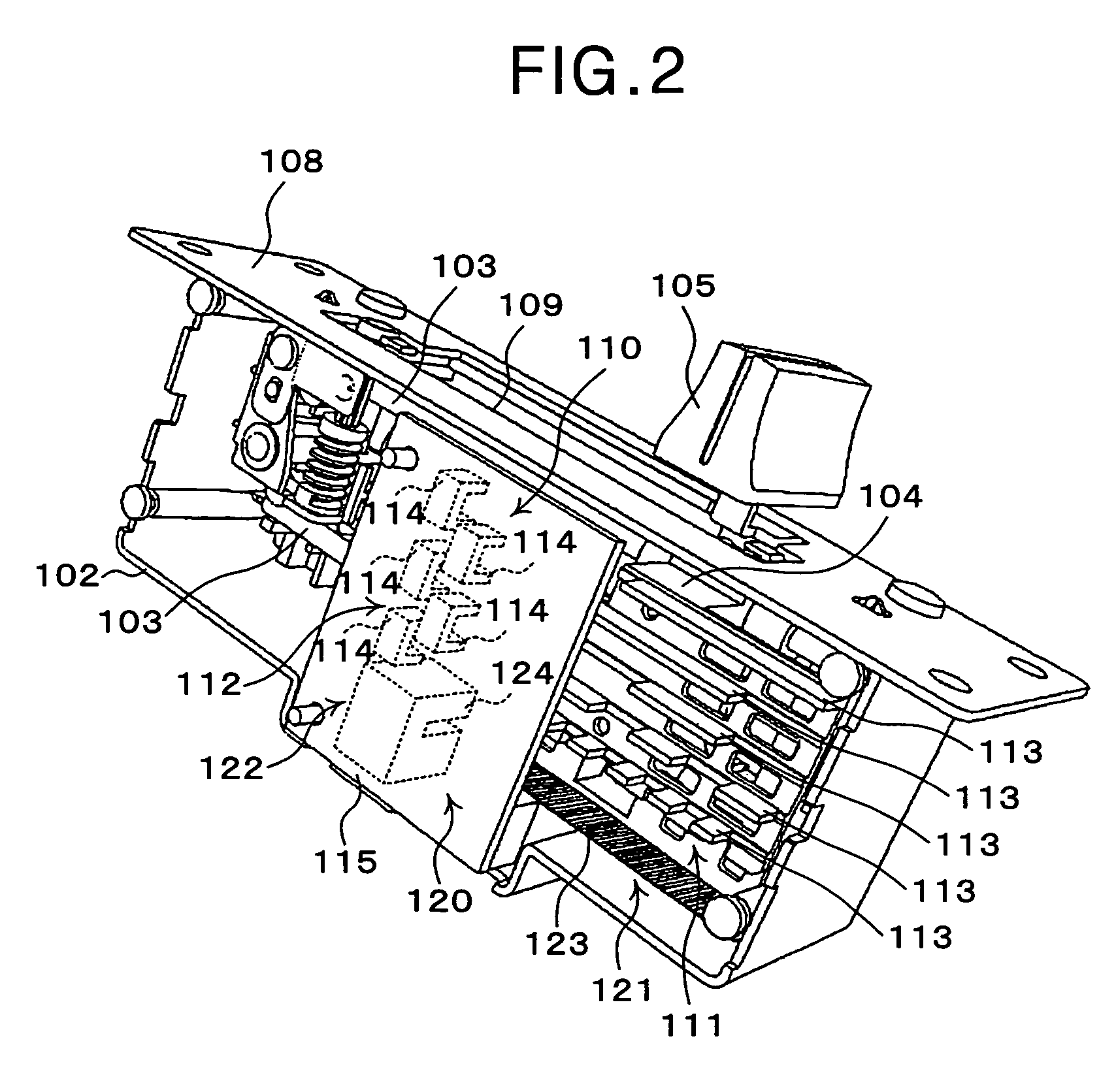 Apparatus for adjusting a signal based on a position of a movable member