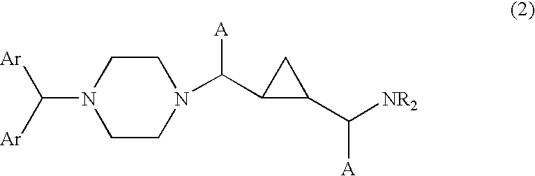Cyclopropyl-piperazine compounds as calcium channel blockers