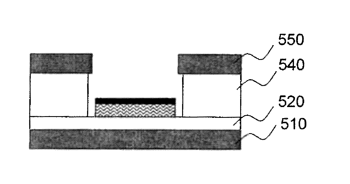 Procedure for obtaining nanotube layers of carbon with conductor or semiconductor substrate