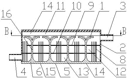 An enhanced heat dissipation liquid cooling radiator