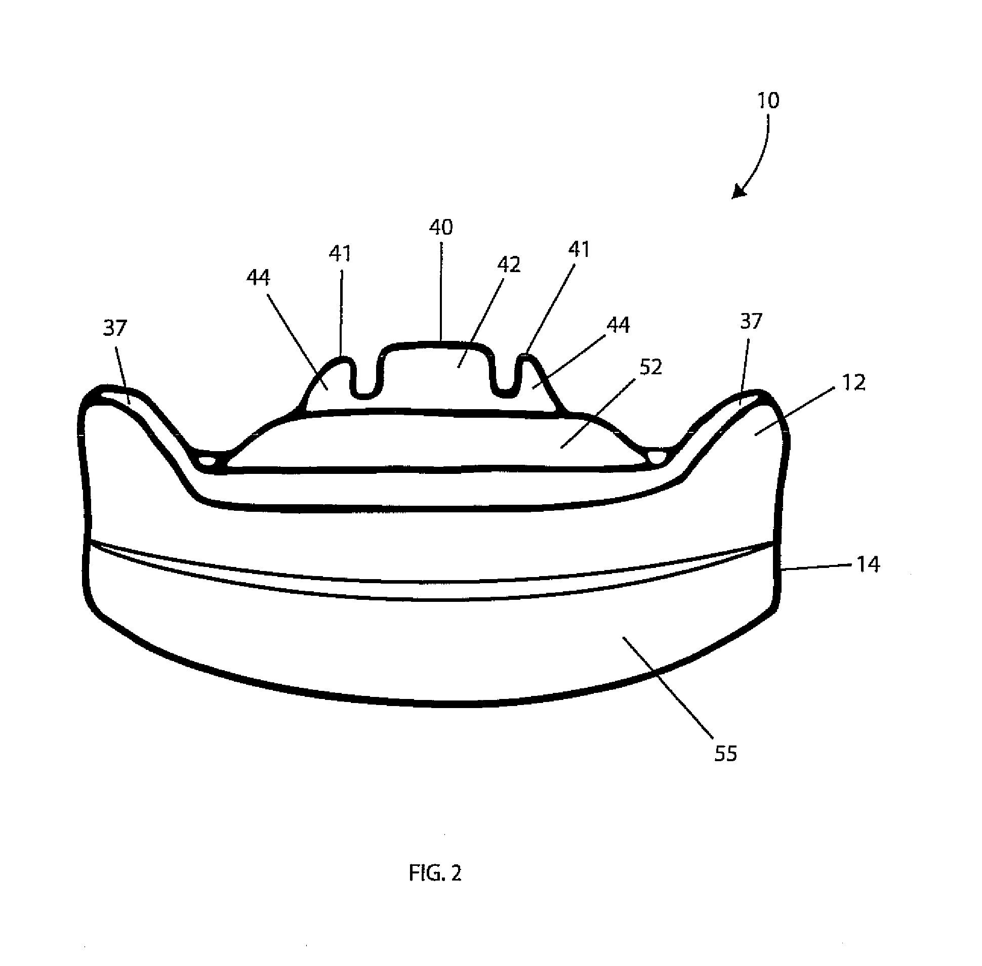 Oral appliance, system and method for correcting class iii problems of mandibular prognathism