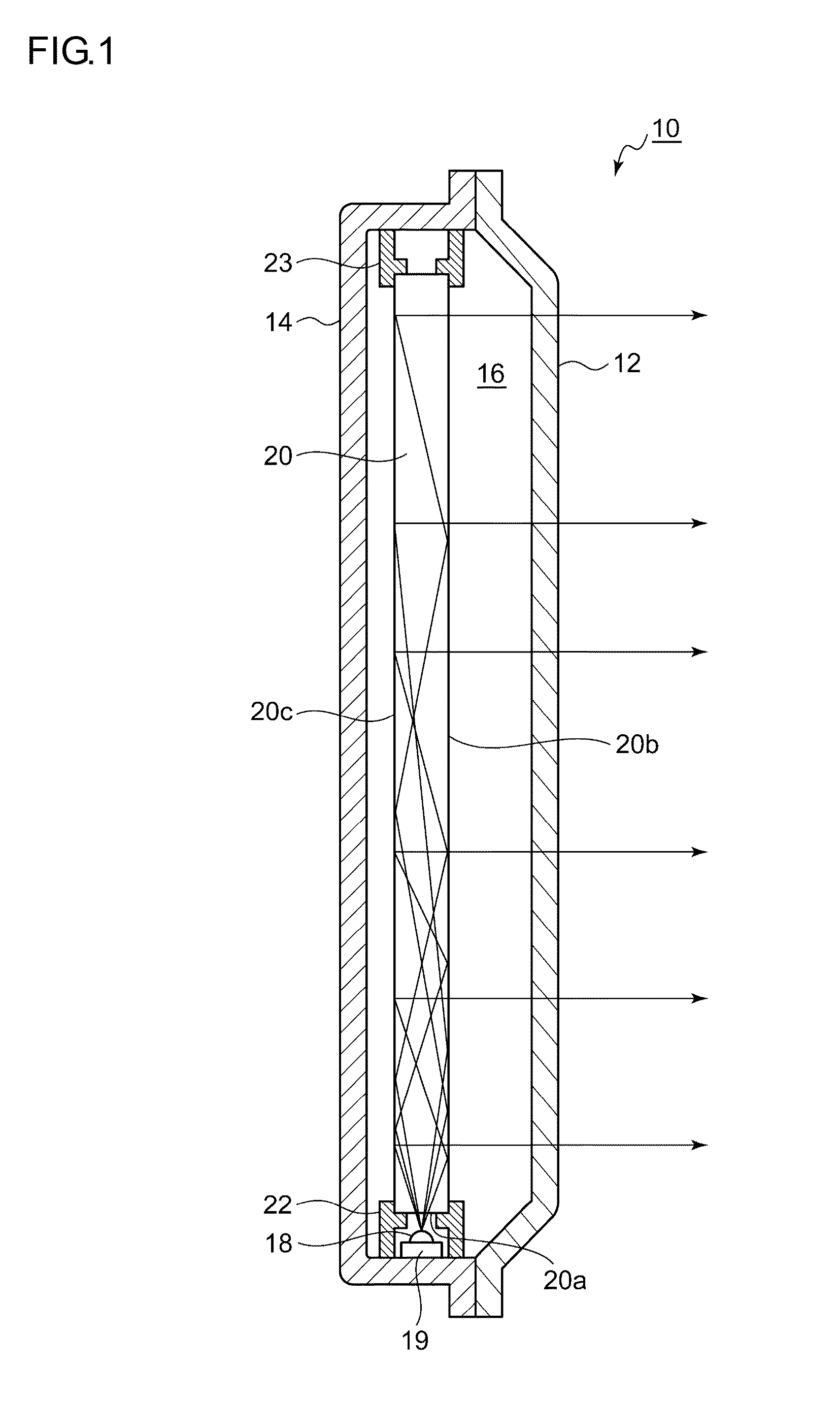 Illumination device and automotive lamp