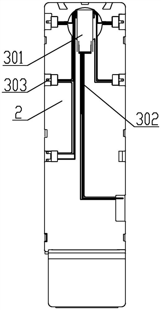 Refrigerating air duct assembly with degerming and fresh-keeping device and refrigerator