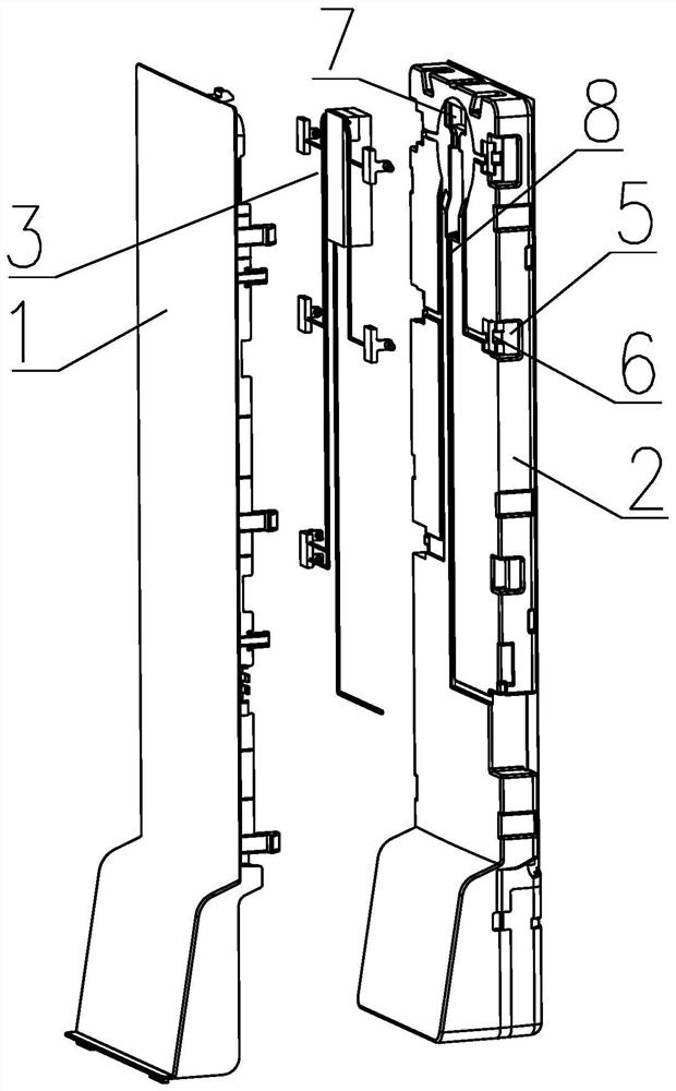 Refrigerating air duct assembly with degerming and fresh-keeping device and refrigerator