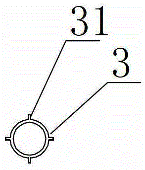 A chemical riveting bolt and a connection structure and installation method for fixing building appendages by using the chemical riveting bolt