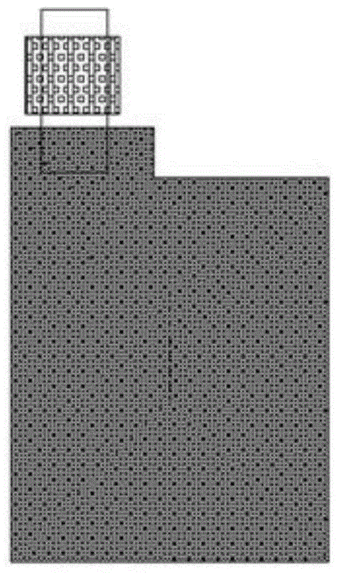 Integrated structure of ultra-thin lithium manganese battery