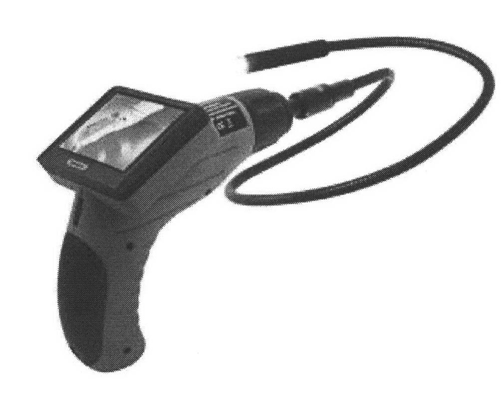 Handheld industrial endoscope