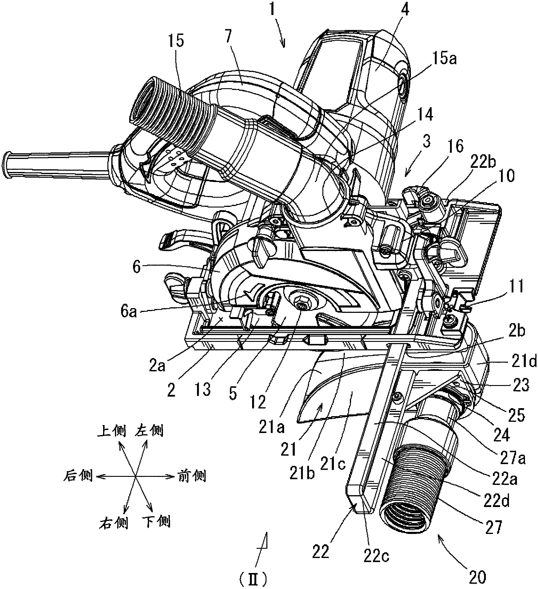 Dust collector for cutting machine