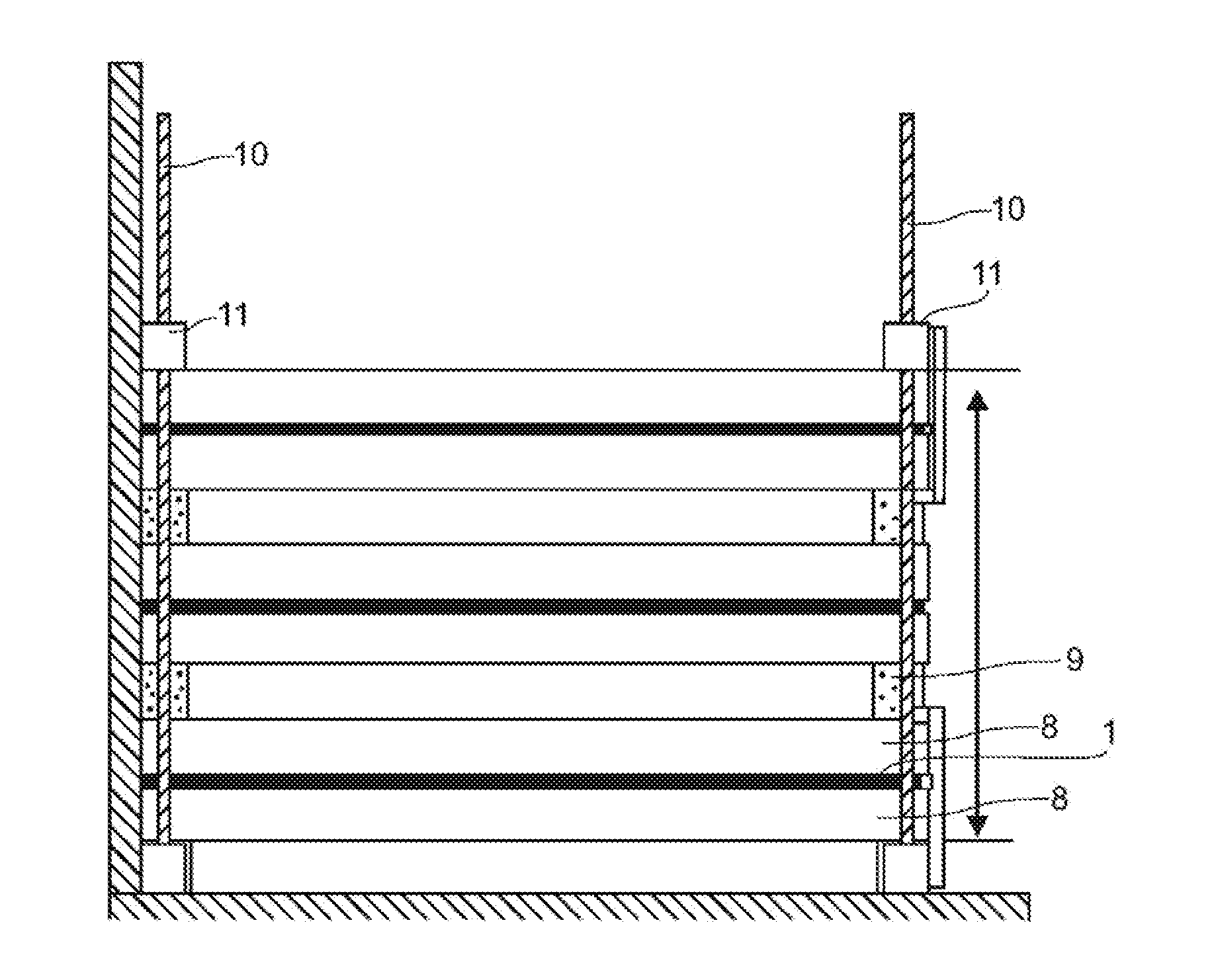 Method for measuring potential induced degradation of at least one solar cell or of a photovoltaic panel as well as the use of same method in the production of solar cells and photovoltaic panels