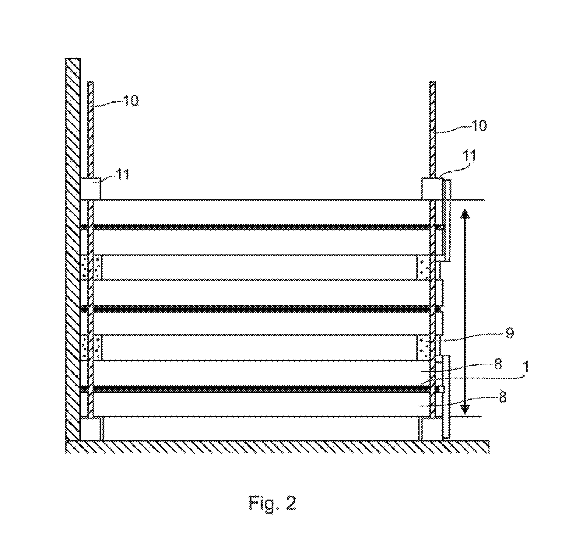Method for measuring potential induced degradation of at least one solar cell or of a photovoltaic panel as well as the use of same method in the production of solar cells and photovoltaic panels