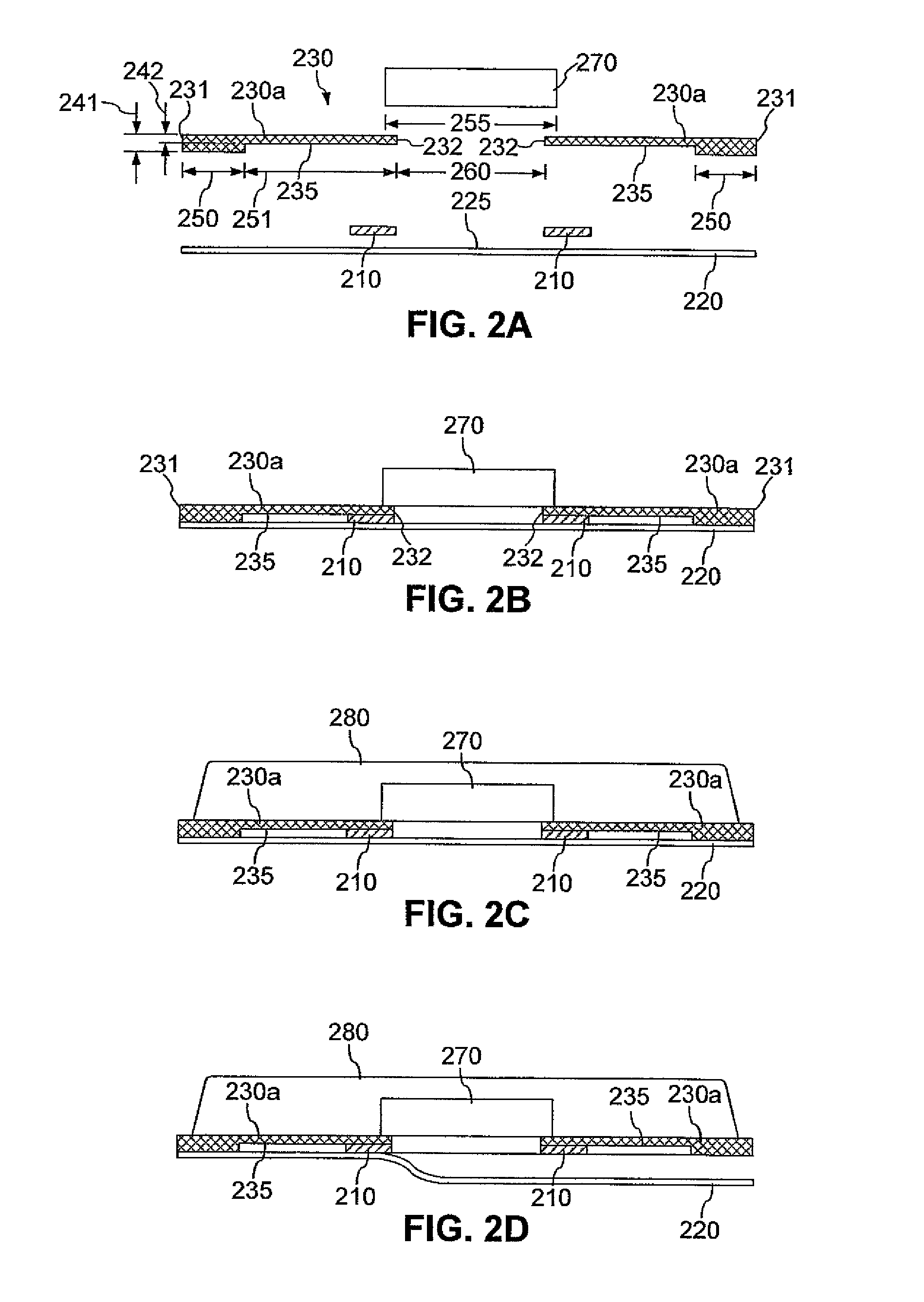 Methods and devices for manufacturing cantilever leads in a semiconductor package