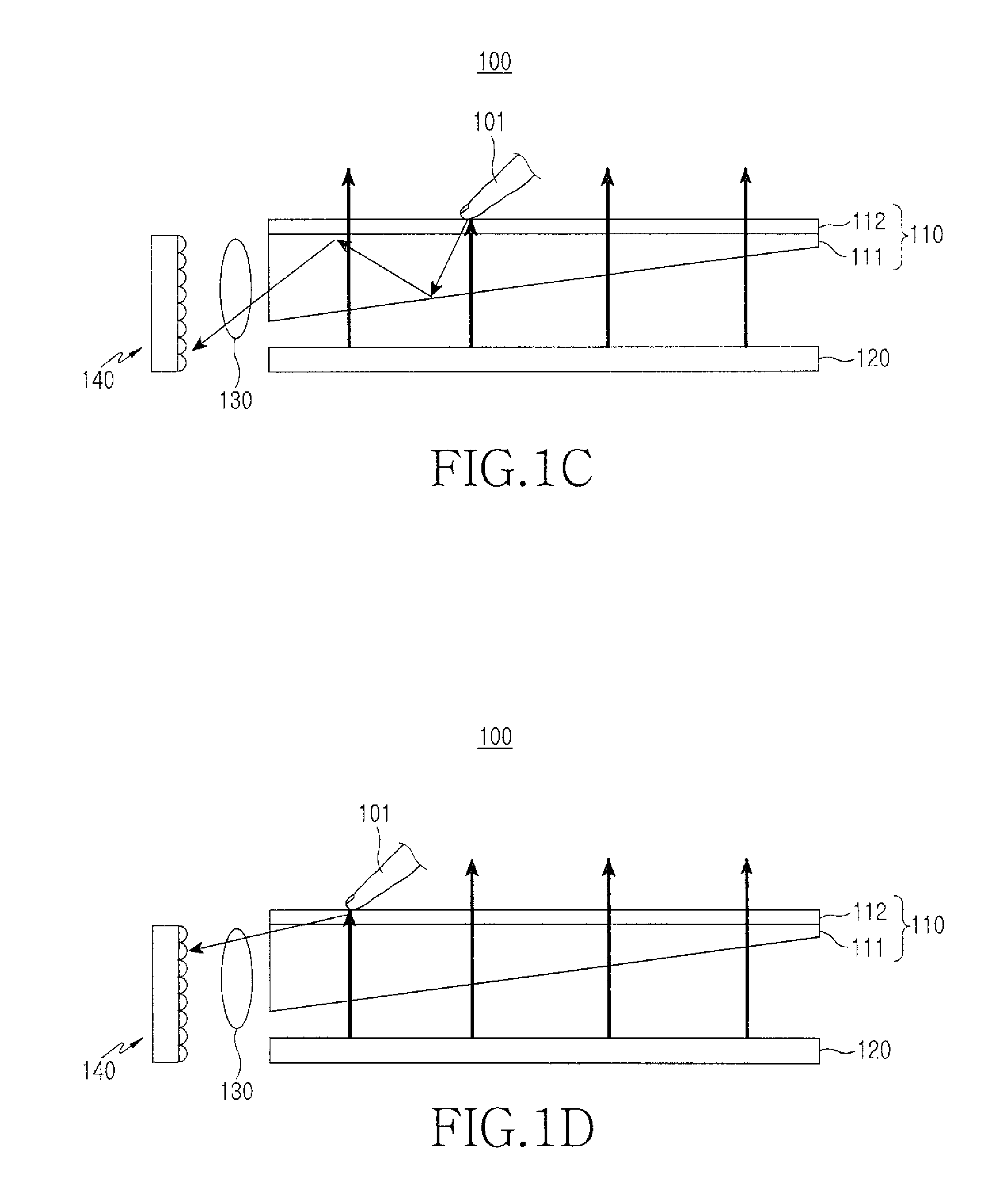 Input apparatus and touch screen using the same