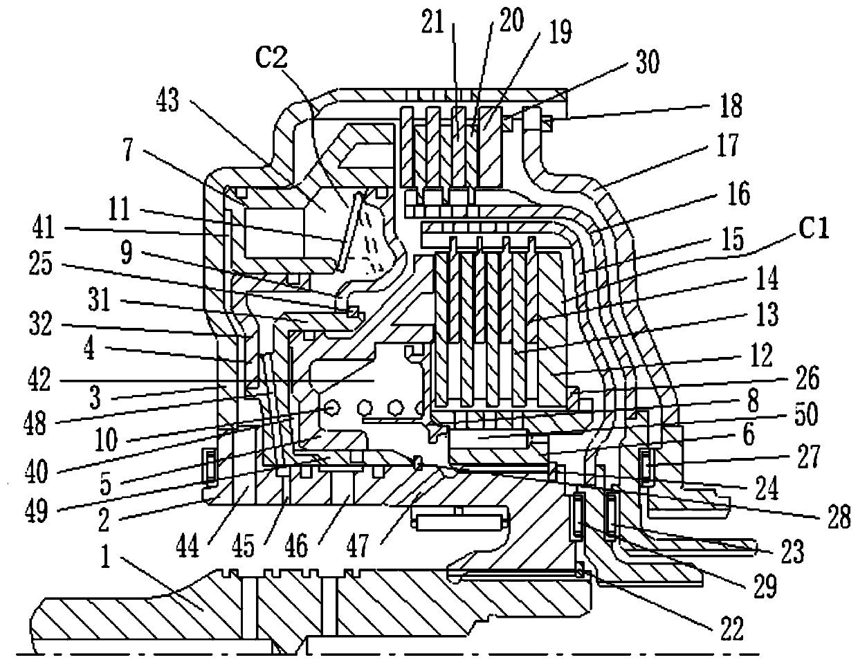 Clutches for multi-speed automatic transmissions