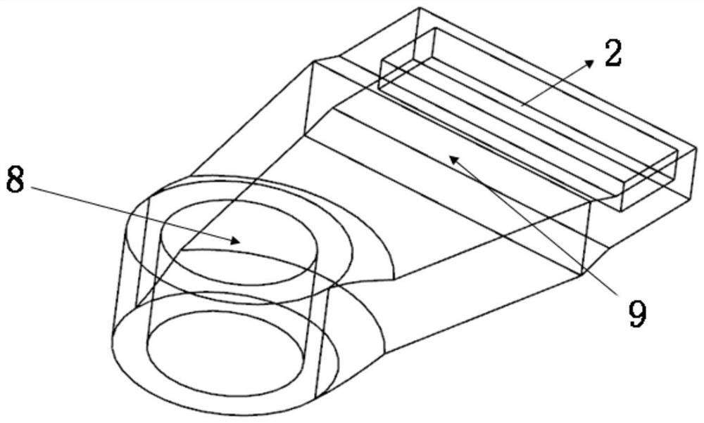 High-bearing airfoil joint load transferring structure