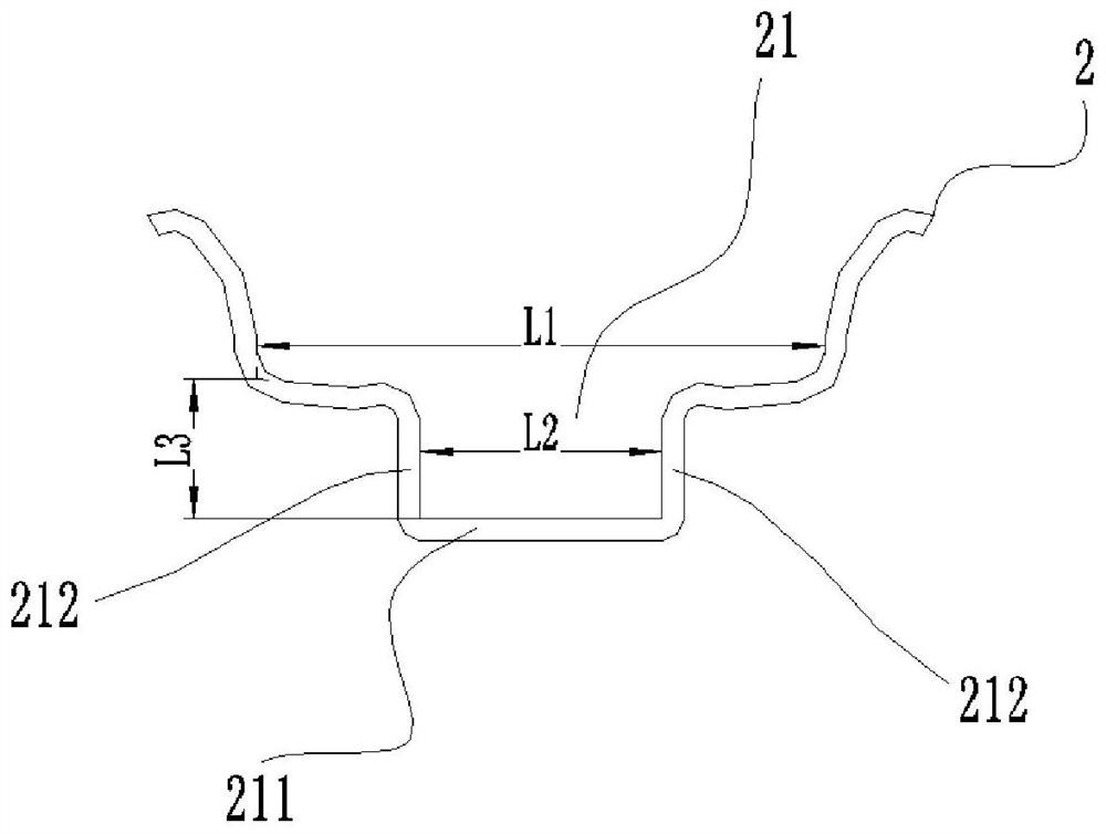 A wheel hub motor for an electric vehicle