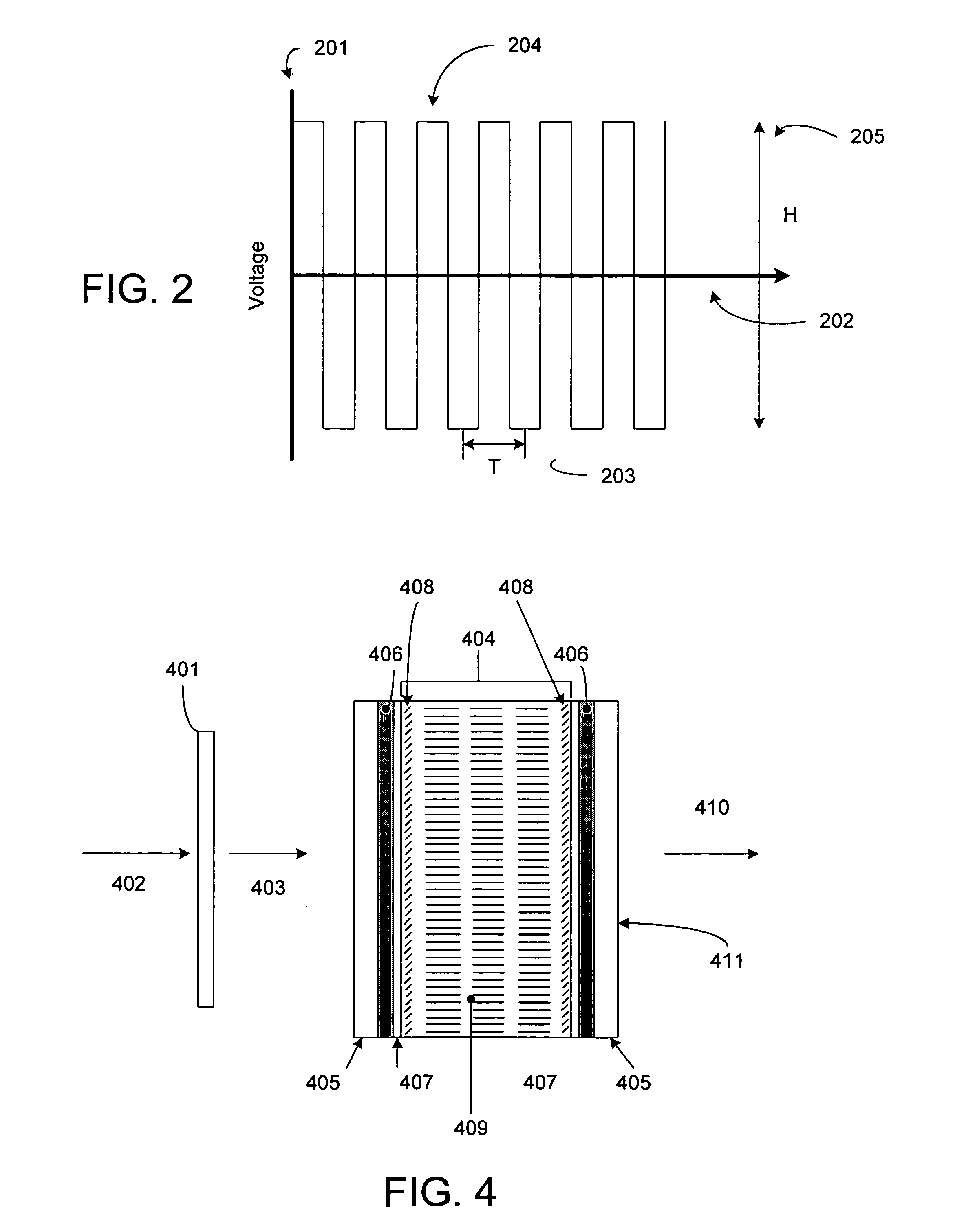 Steady state surface mode device for stereoscopic projection