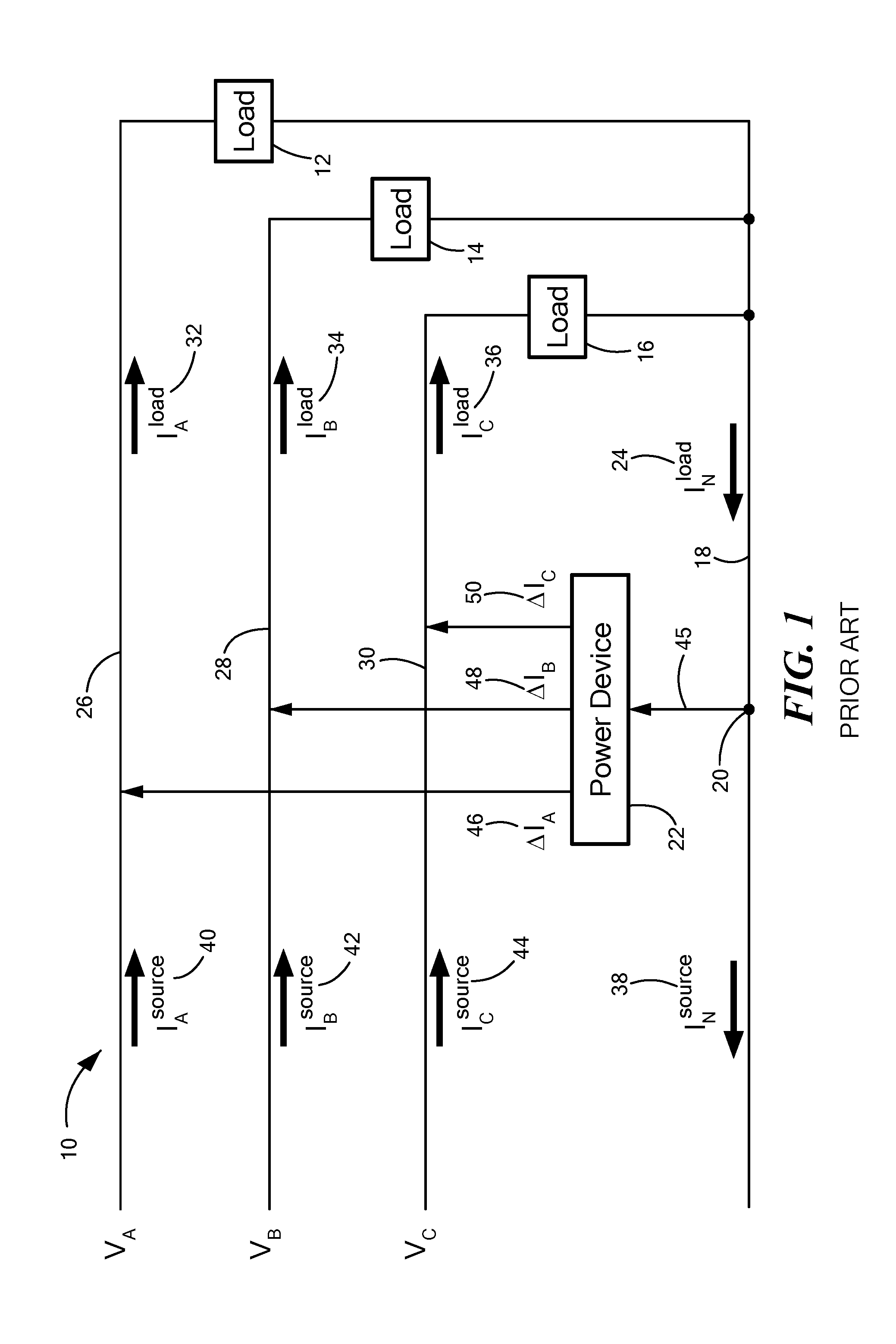 System For Cancelling Fundamental Neutral Current On A Multi-Phase Power Distribution Grid