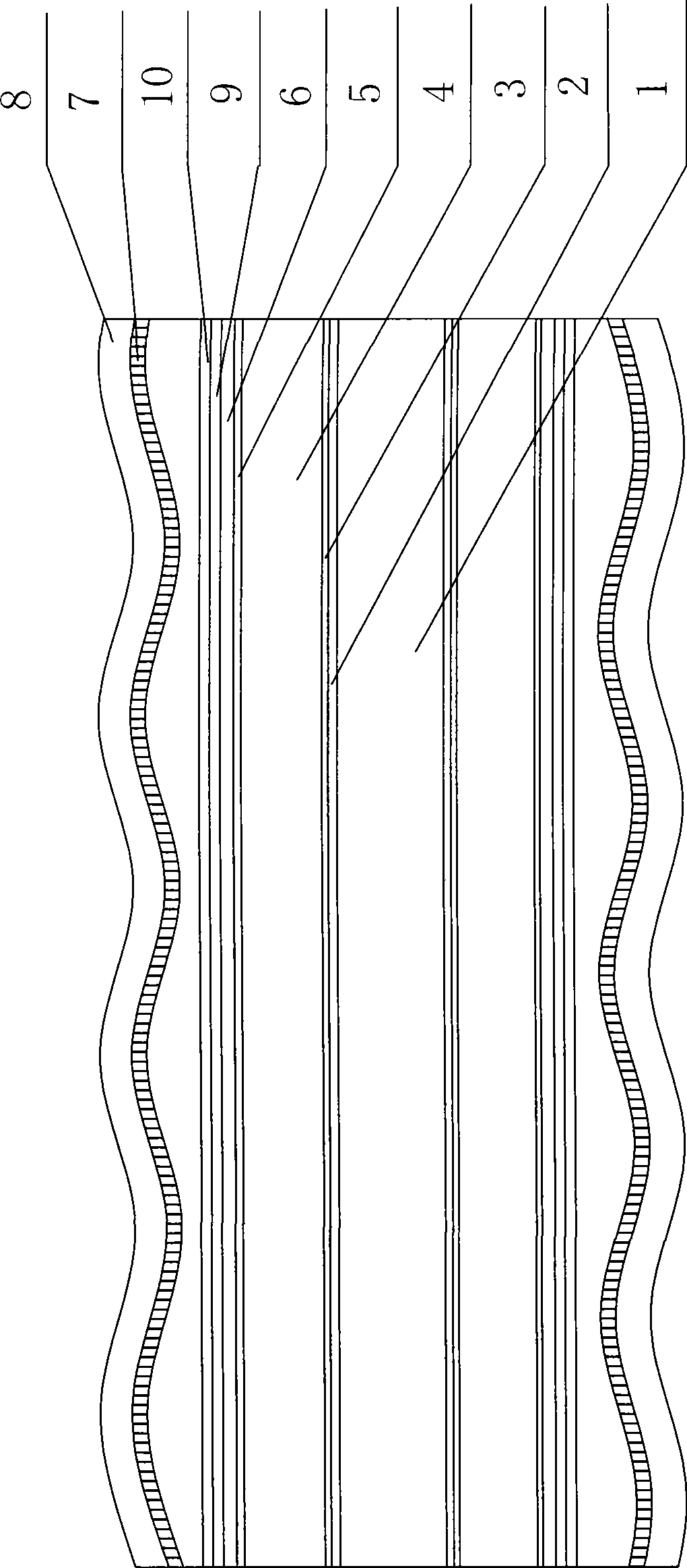 Fiber composite power cable