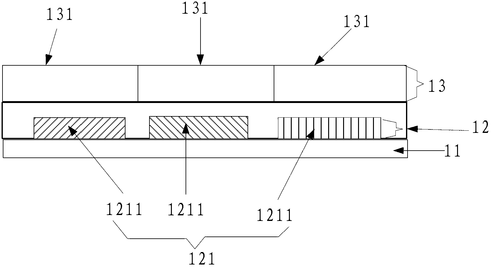 Organic electroluminescent diode display device