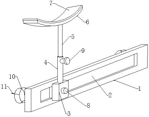 Ear-nose-throat (ENT) microscopic operation auxiliary device