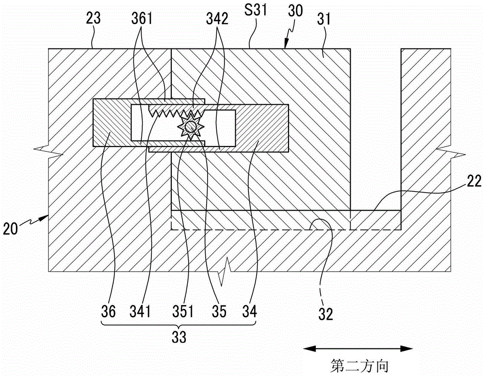 Mask assembly for thin film vapor deposition and manufacturing method thereof