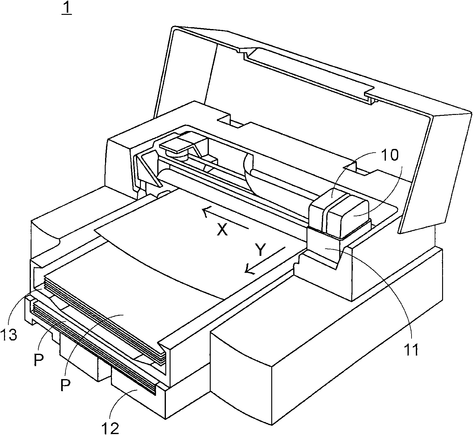 Inkjet printing correction method, inkjet printing apparatus and multifunctional one-piece machine