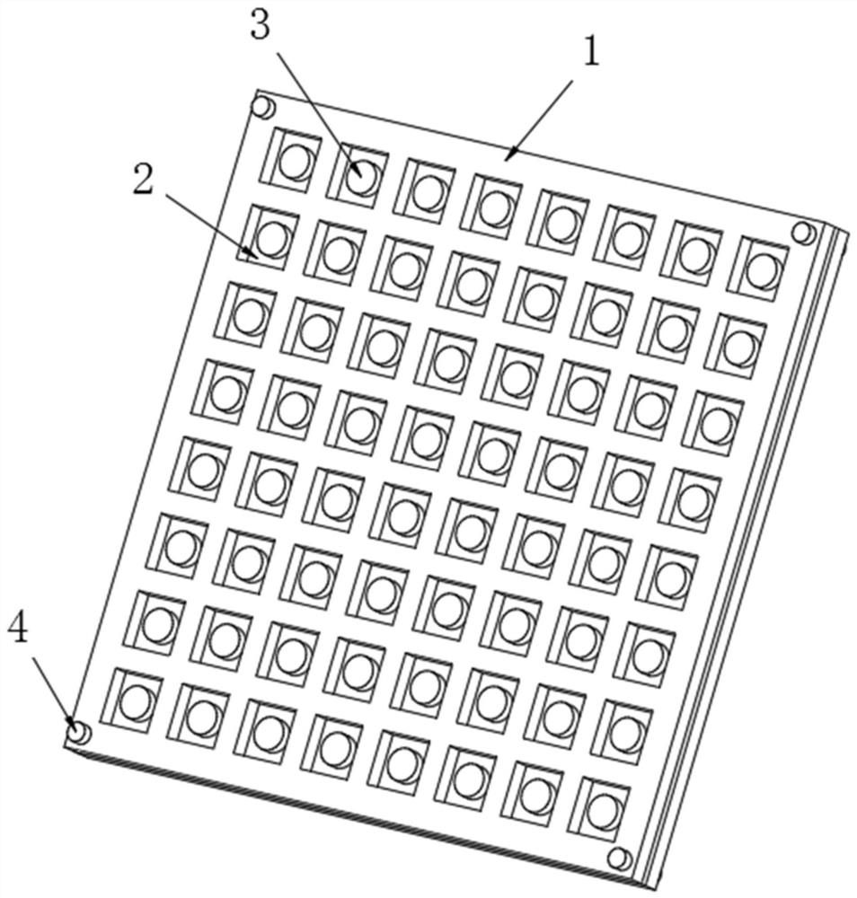 Sound insulation barrier based on acoustic metamaterial