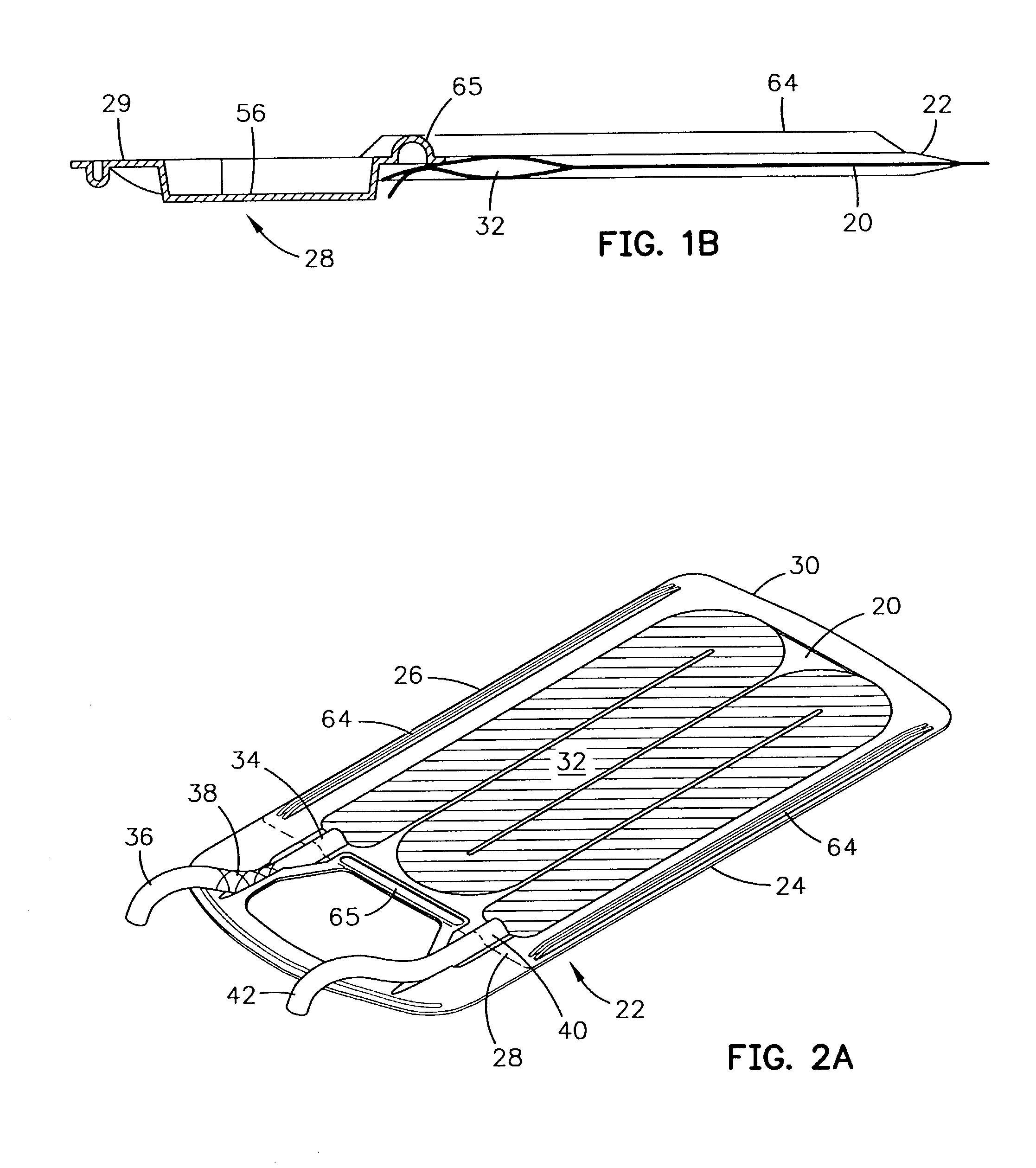Intravenous fluid warming cassette with stiffening member, fluid container and key mechanism
