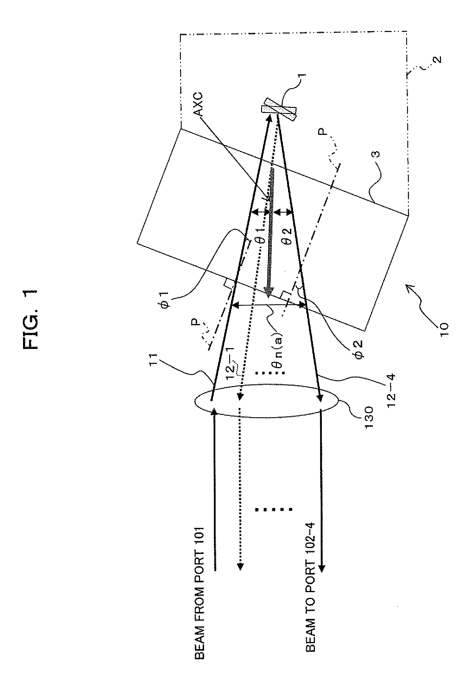 Mirror device and optical apparatus