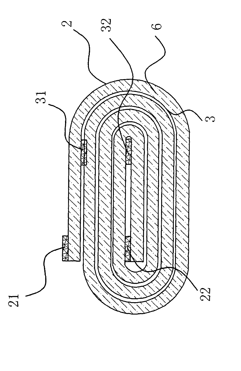 Mixed type anode sizing agent and lithium battery using anode sizing agent