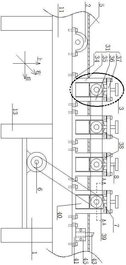 Multi-hob system for slitting and rewinding belt