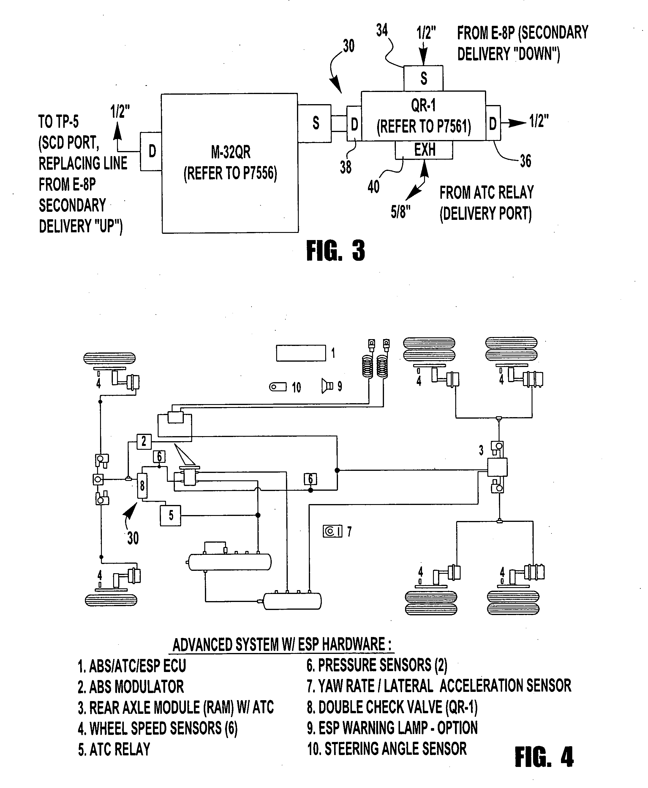 Optimized brake release timing using a quick release valve