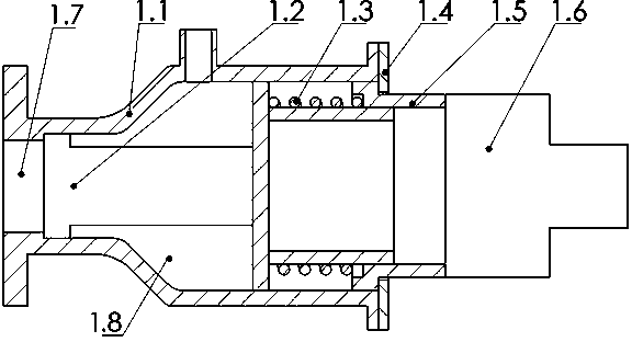 Leakage detecting head, condenser on-line leakage detecting device and applications thereof