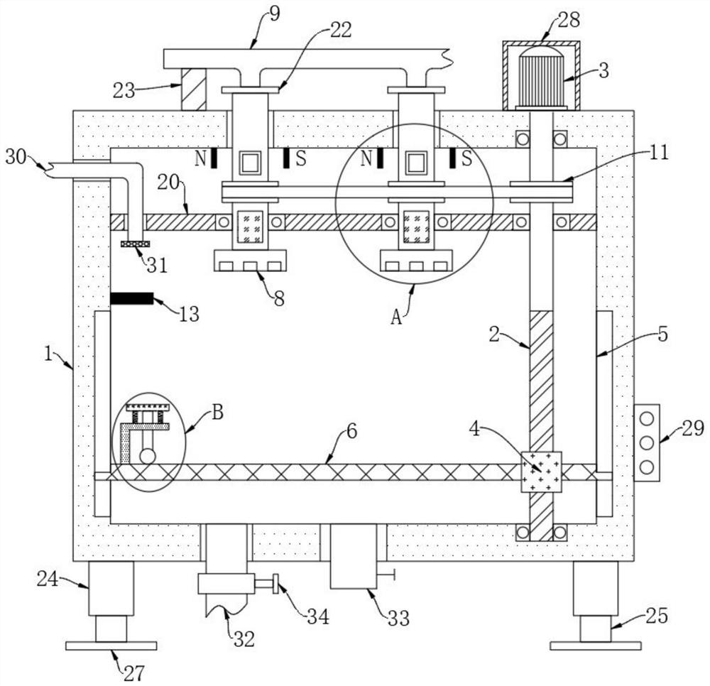 Desulfurization device applicable to thermal power plant
