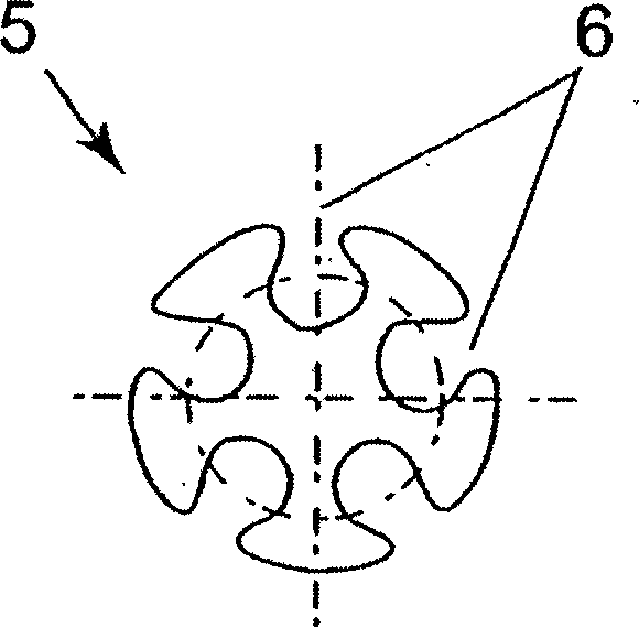 Grooved-shape monofilaments and the fabrics made thereof