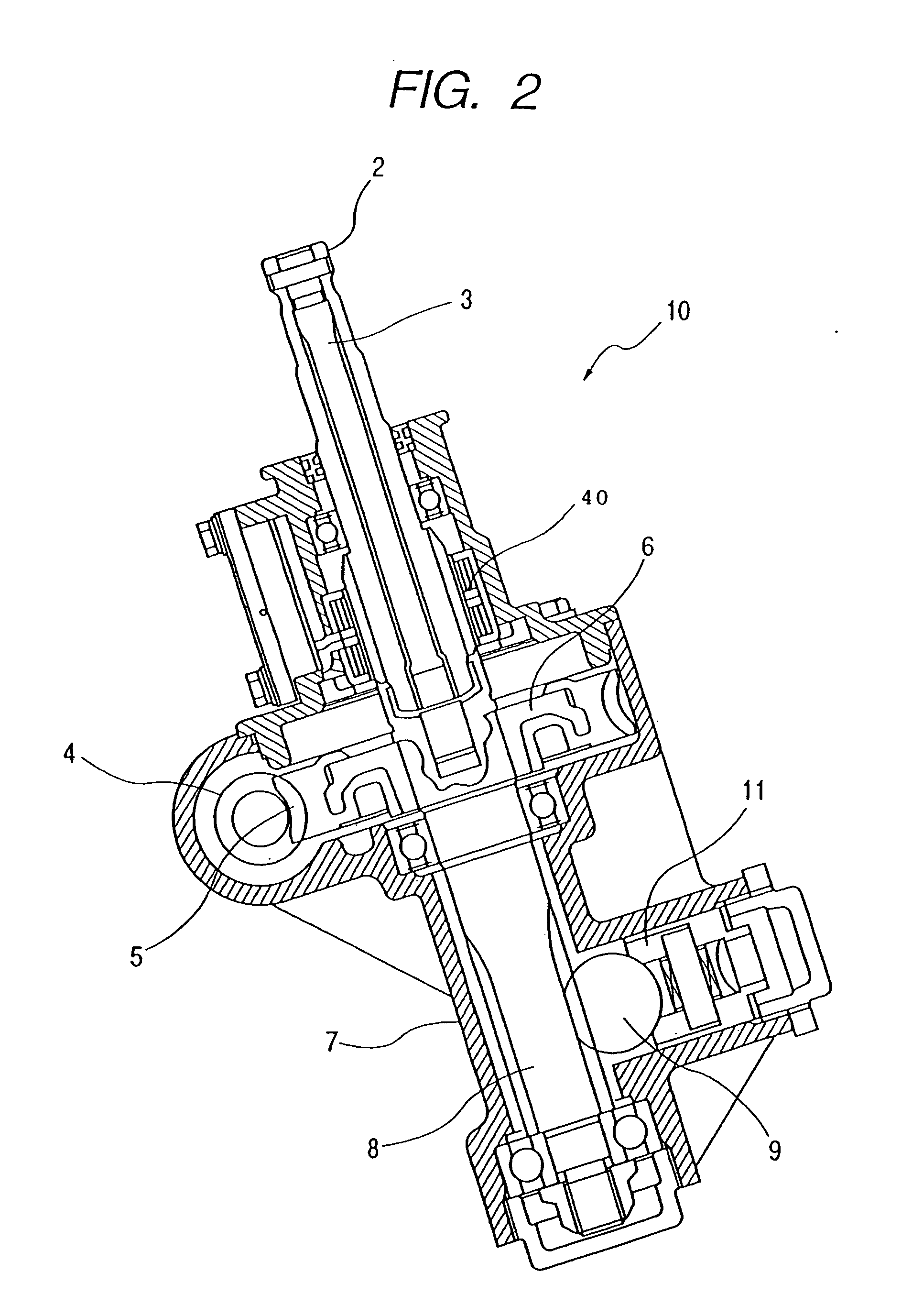 Reduction gear and method and apparatus for manufacturing the reduction gear concerned, and electric power steering system with the reduction gear concerned