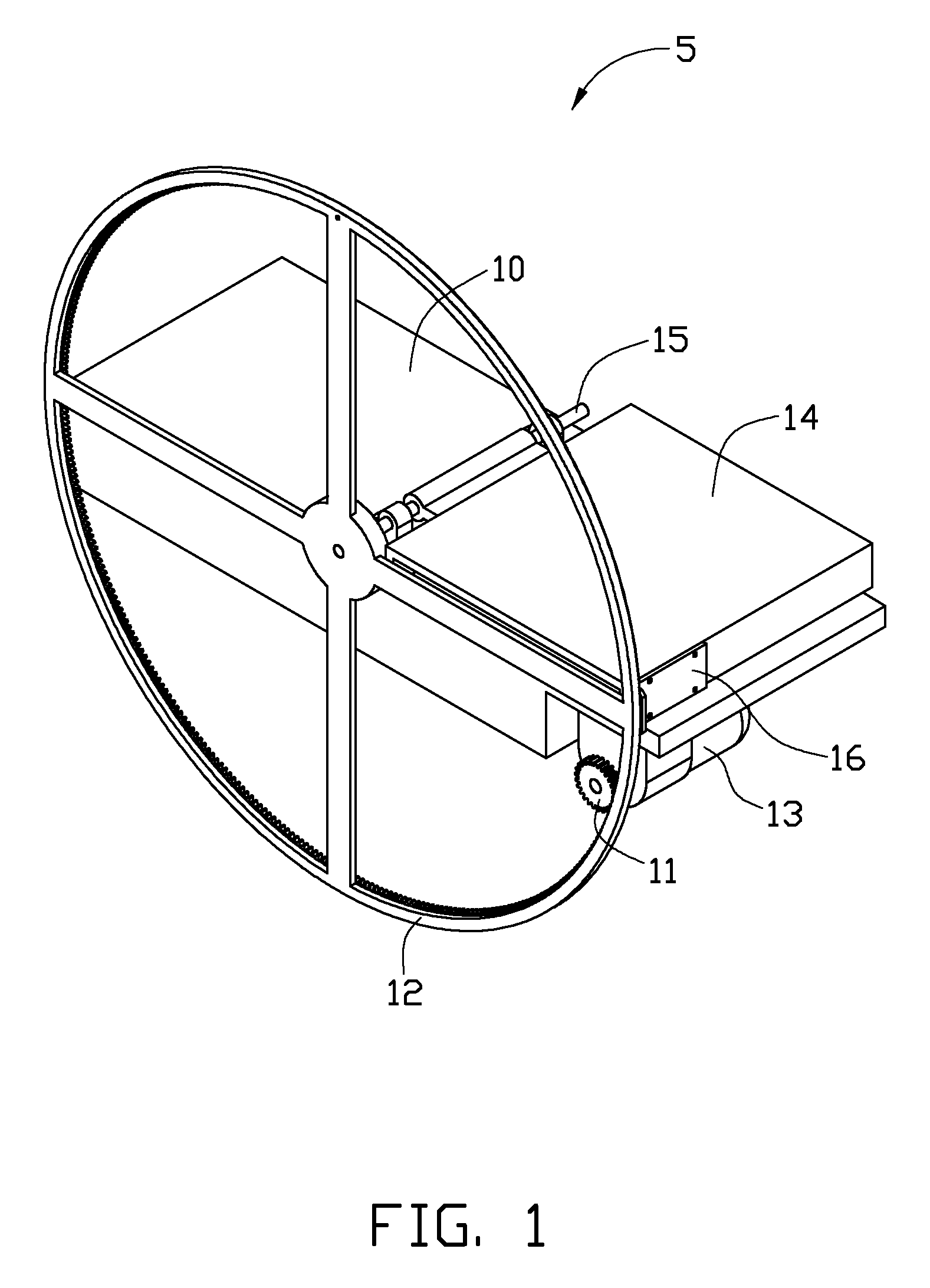 Overturning apparatus