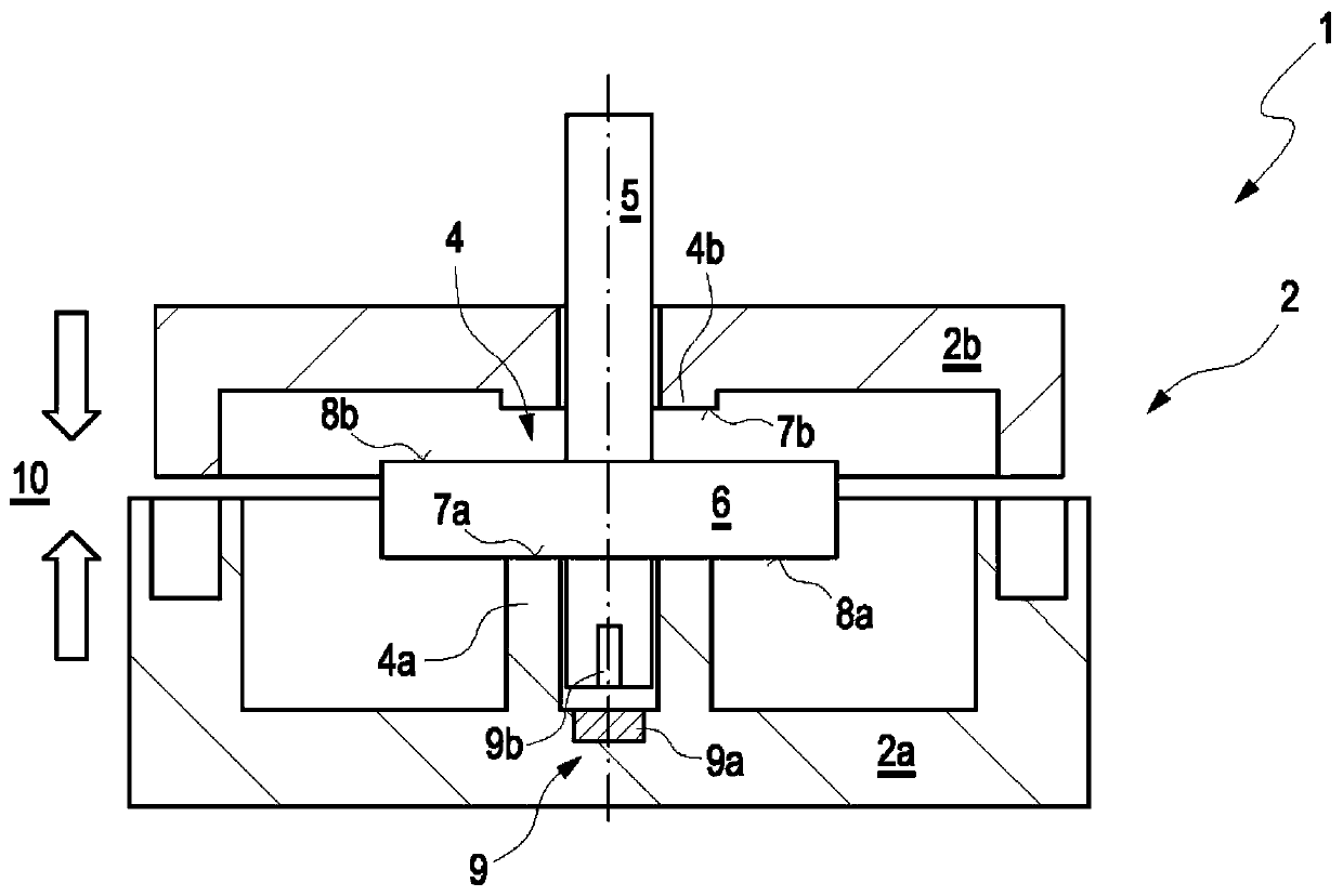 Positioning device and a method for producing the positioning device