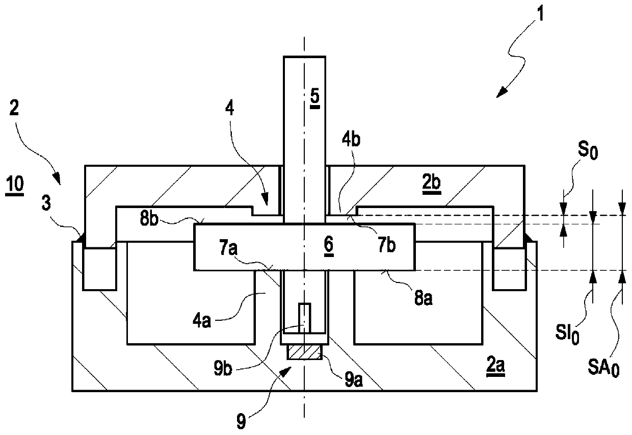 Positioning device and a method for producing the positioning device