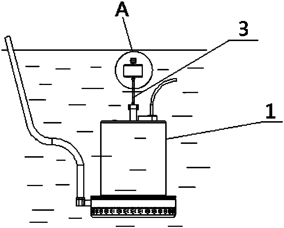 Submersible pump device