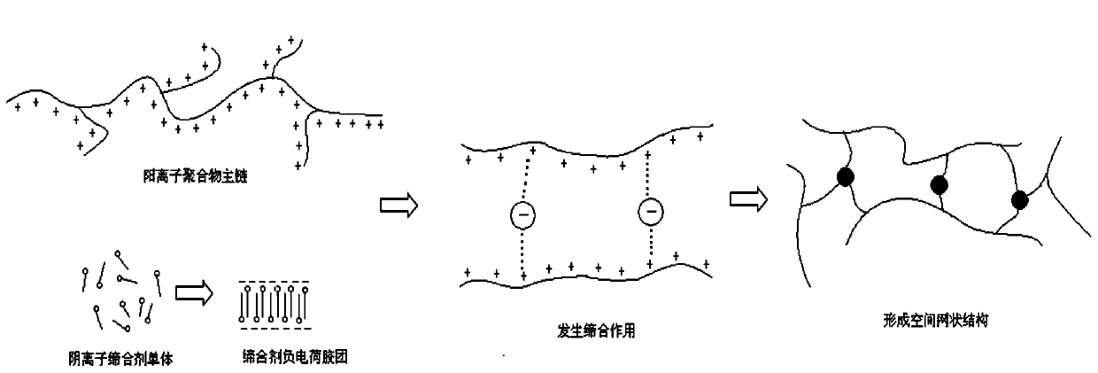 Cationic polymer densifier, fracturing fluid and preparation method thereof