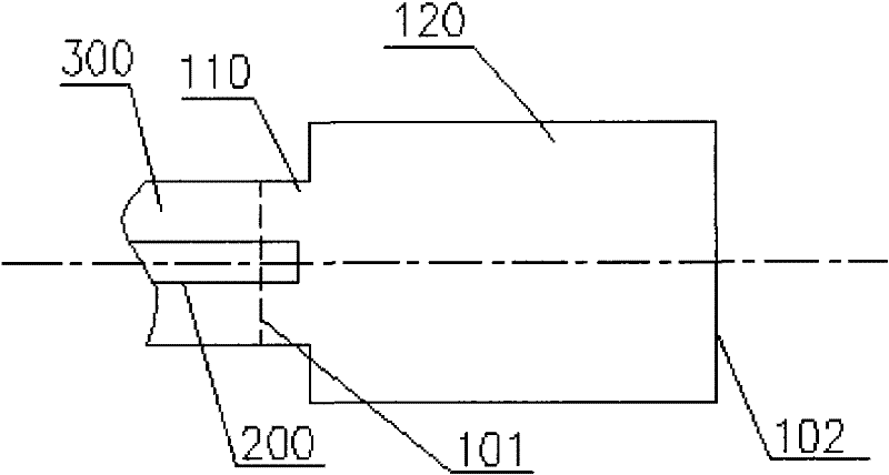 Powdered-coal burner and rotary cement kiln using same