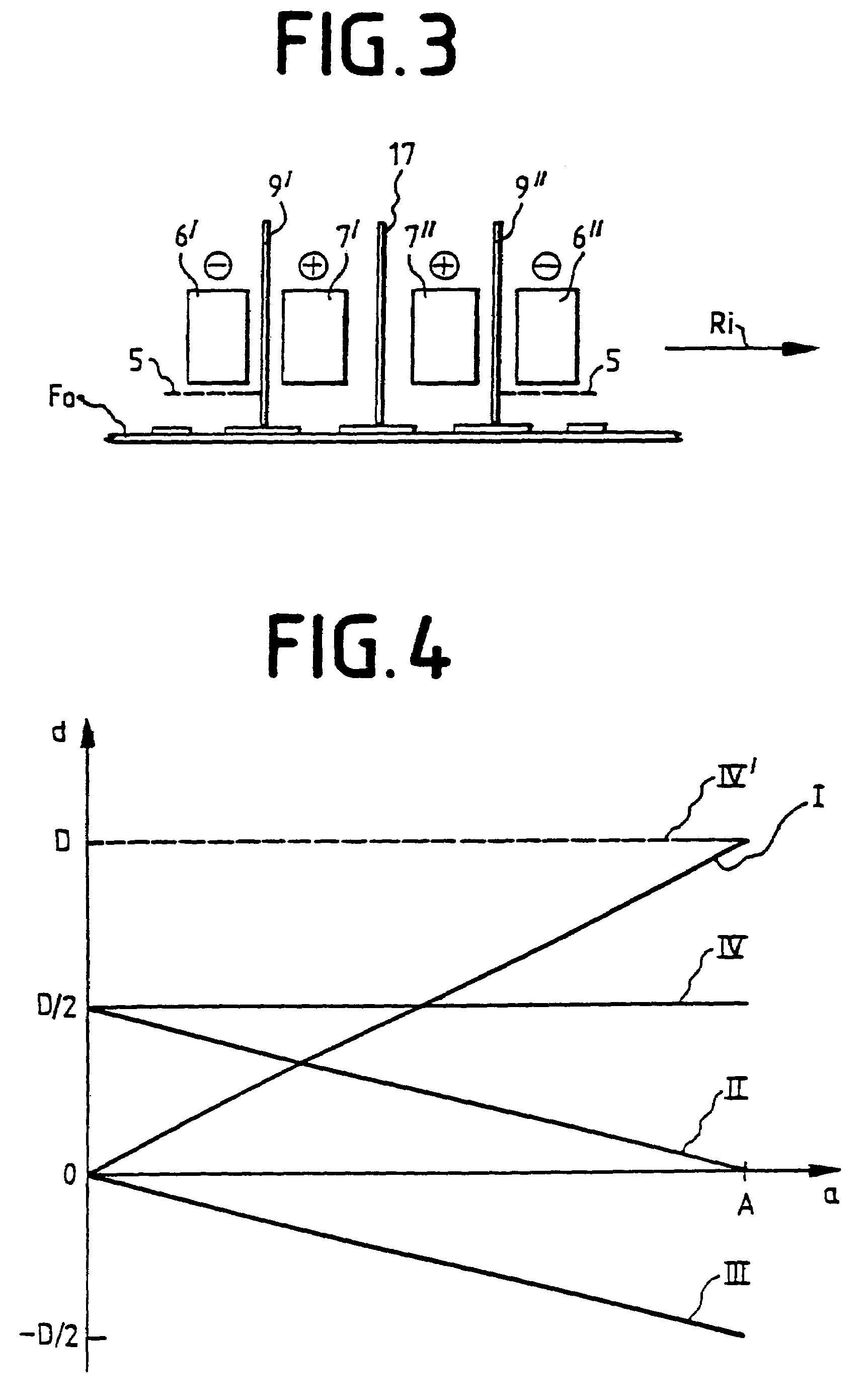 Method and device for the electrolytic treatment of electrically conducting structures which are insulated from each other and positioned on the surface of electrically insulating film materials and use of the method