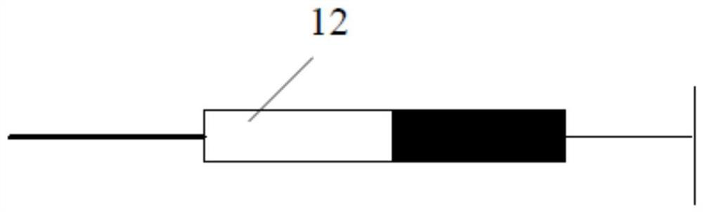 Sample sealing tube for protecting air sensitive sample as well as preparation method and application thereof