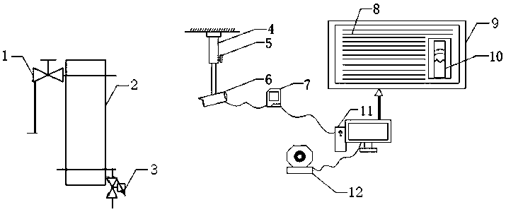 Method and device for detecting liquid level of resin solution tank