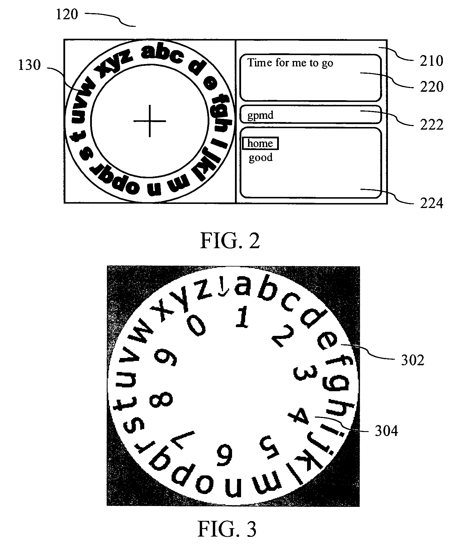 Directional input system with automatic correction