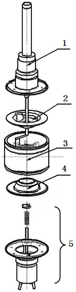 Cathode assembly of magnetron for microwave oven and magnetron thereof