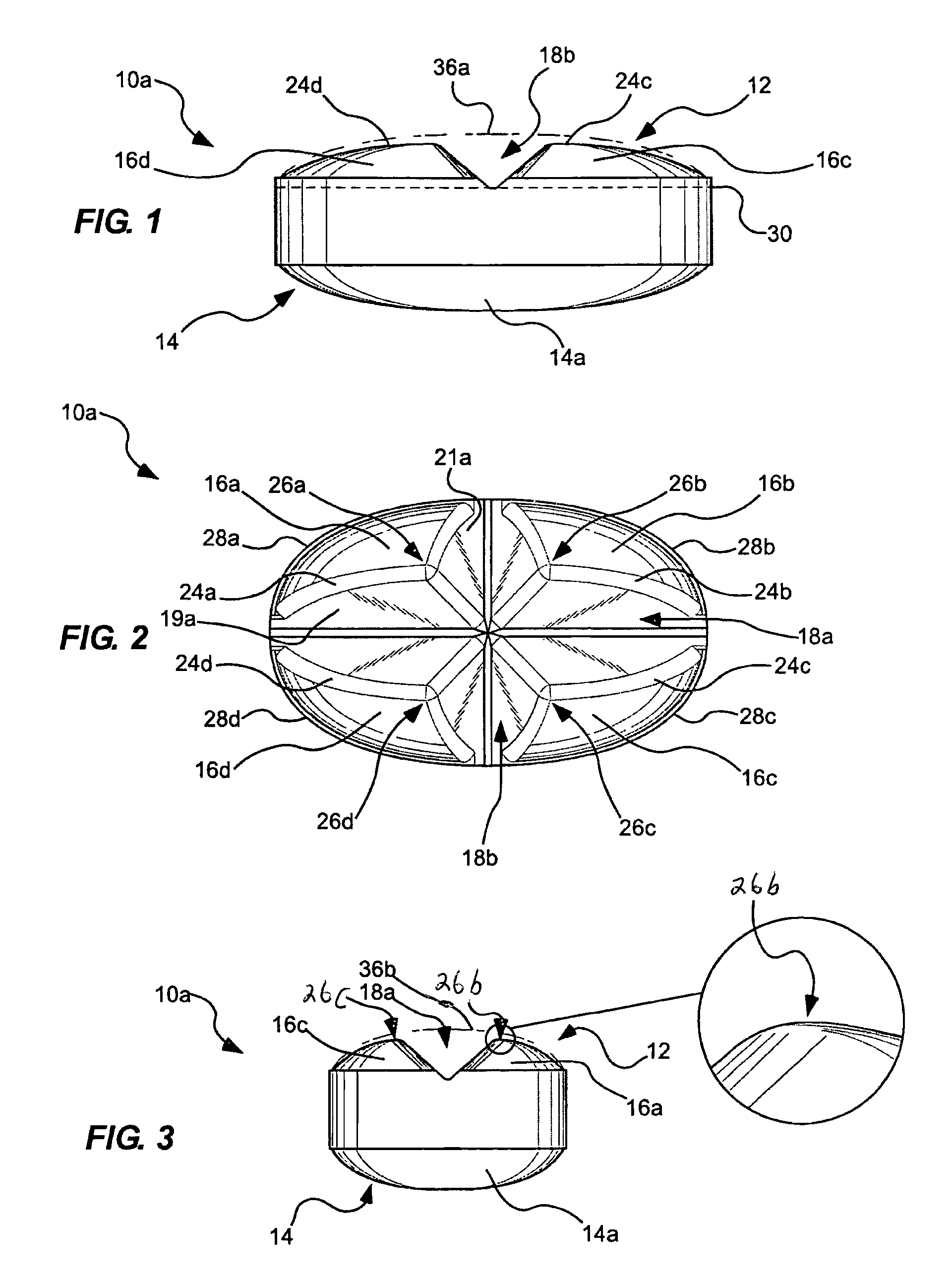 Divisible tablet and associated methods