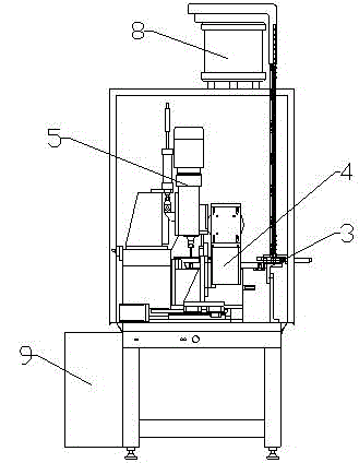 Numerical control lock cylinder combination machine