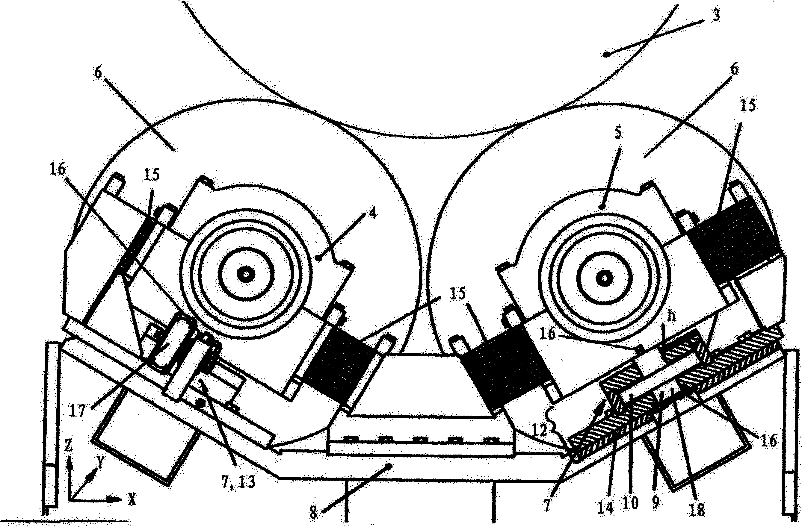 Roll winding device and method for winding a sheet of material